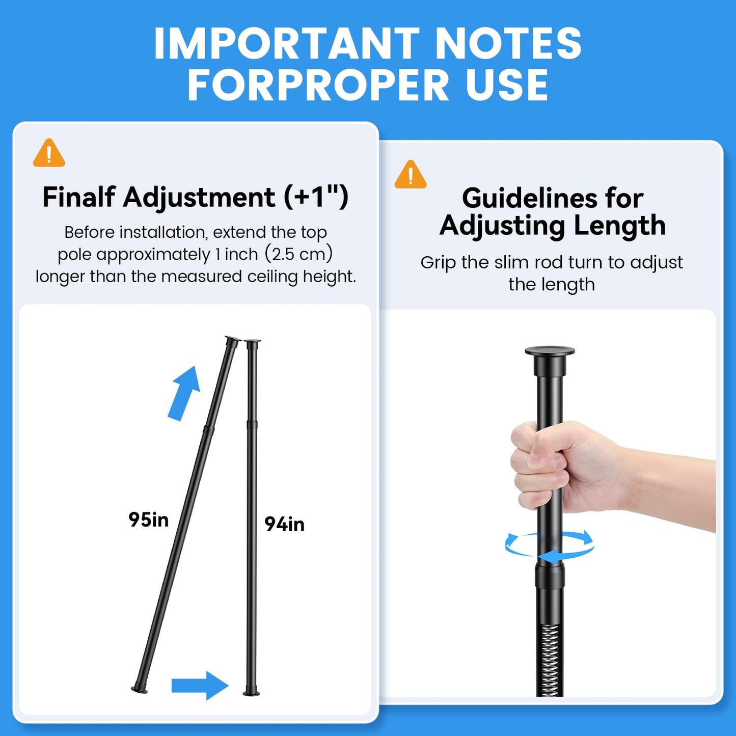 Corner Shower Caddy Tension Pole: 4-Tier Adjustable Rustproof Bathroom Organizer Shelves - No-Drill Bathtub Shampoo Rack Standing Shower Caddy for Renters, Apartment & Family Bathroom 31-124 inch