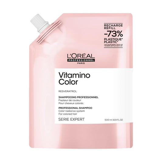 L'Oreal Professionnel Vitamino Color Shampoo | Protects & Preserves Hair Color | Prevents Damage | Adds Vibrancy & Enhances Shine | For Color Treated Hair