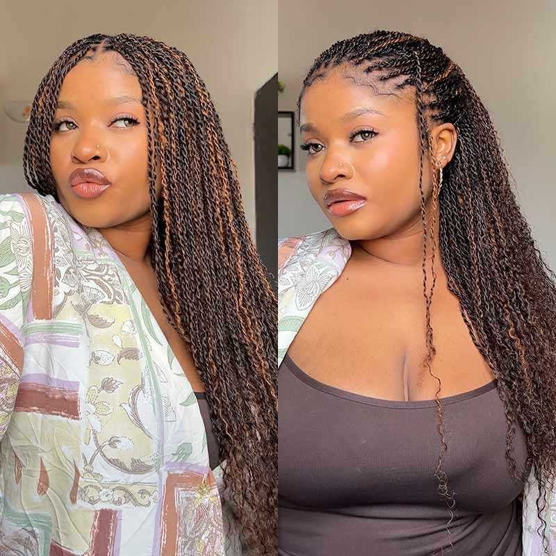 QUEEN VIRGIN REMY QVR Afro Kinkys Bulk Human Hair for Dreadlock Extensions Repair Locs, Twist Braiding Afro Kinky Human Hair for Locs 1 Pack 50 Gram Highlight Color