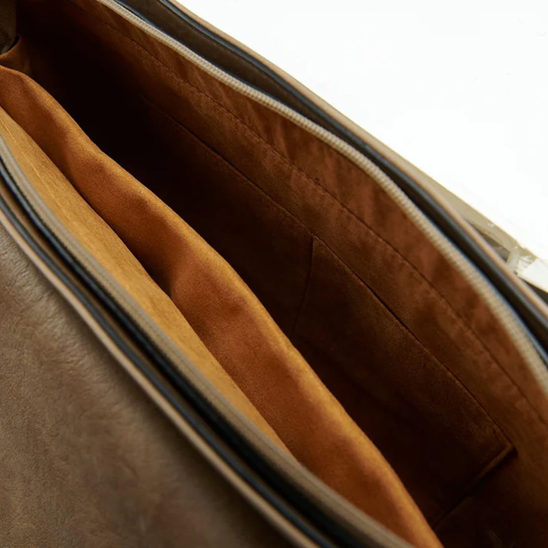 Islander The Laptop Bag - Made of Microfibre Leather & Harris Tweed (Fuchsia Tartan)