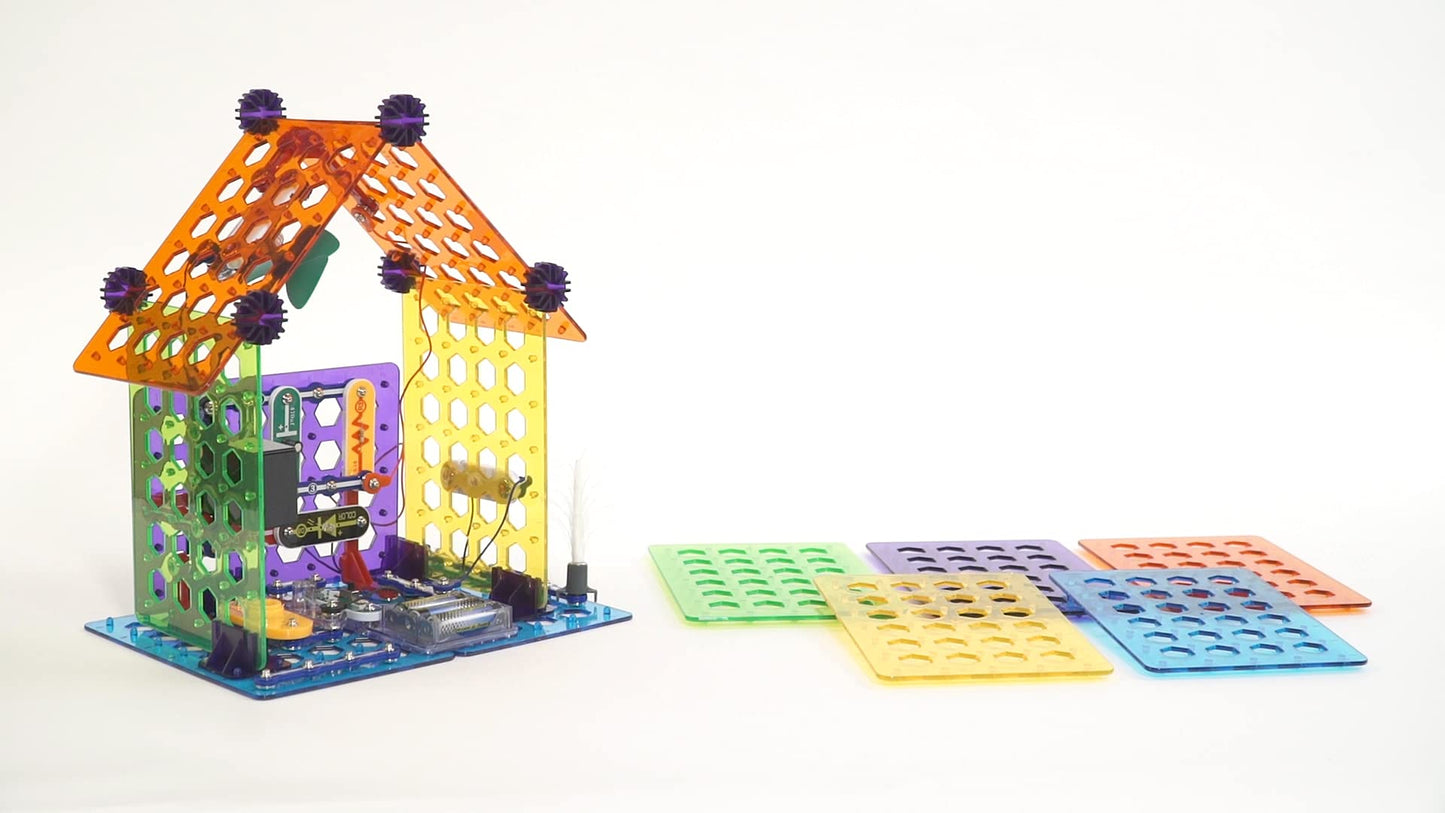 Snap Circuits Elenco My Home Electronics Building Kit for Kids Ages 8 and Up