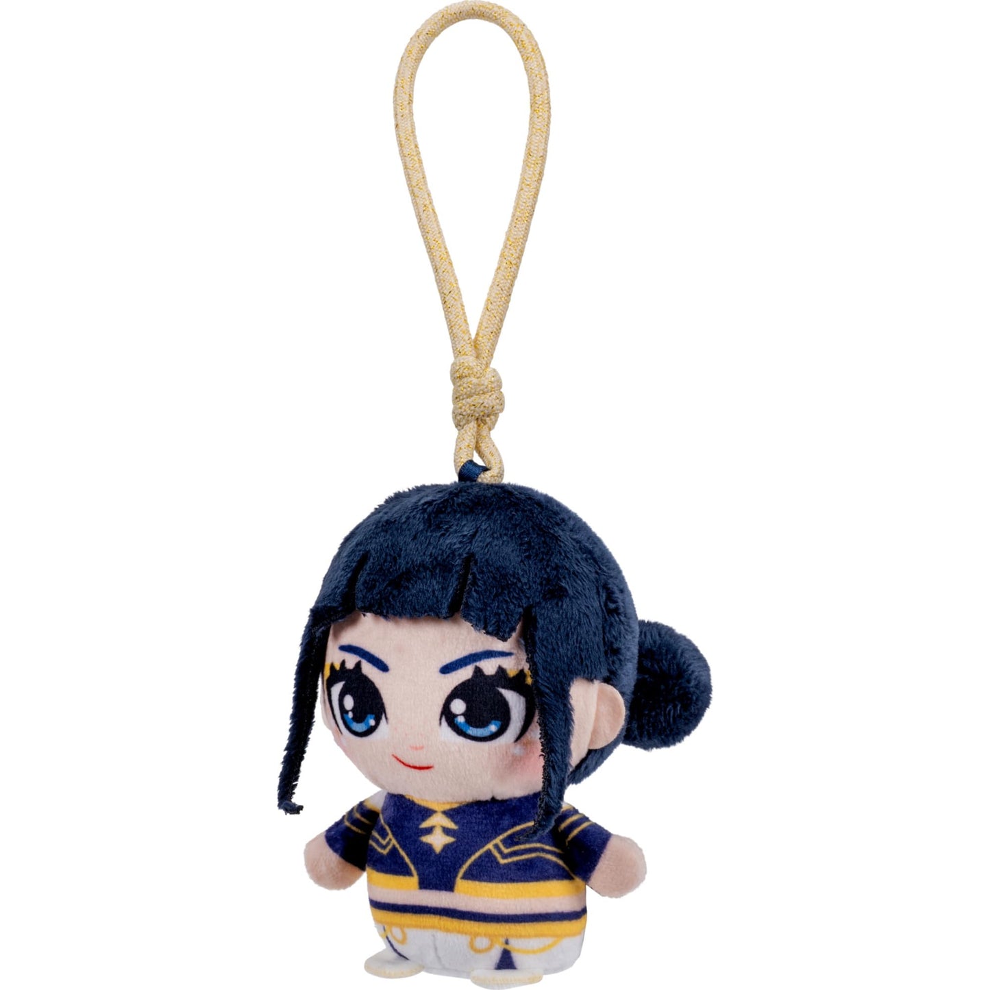 Kpop Demon Hunters 3-Pack 4-inch Clip-On Plush - Rumi, Mira, and Zoey Mini Collectible Character Clips for On-The-Go Fans - Ages 6+