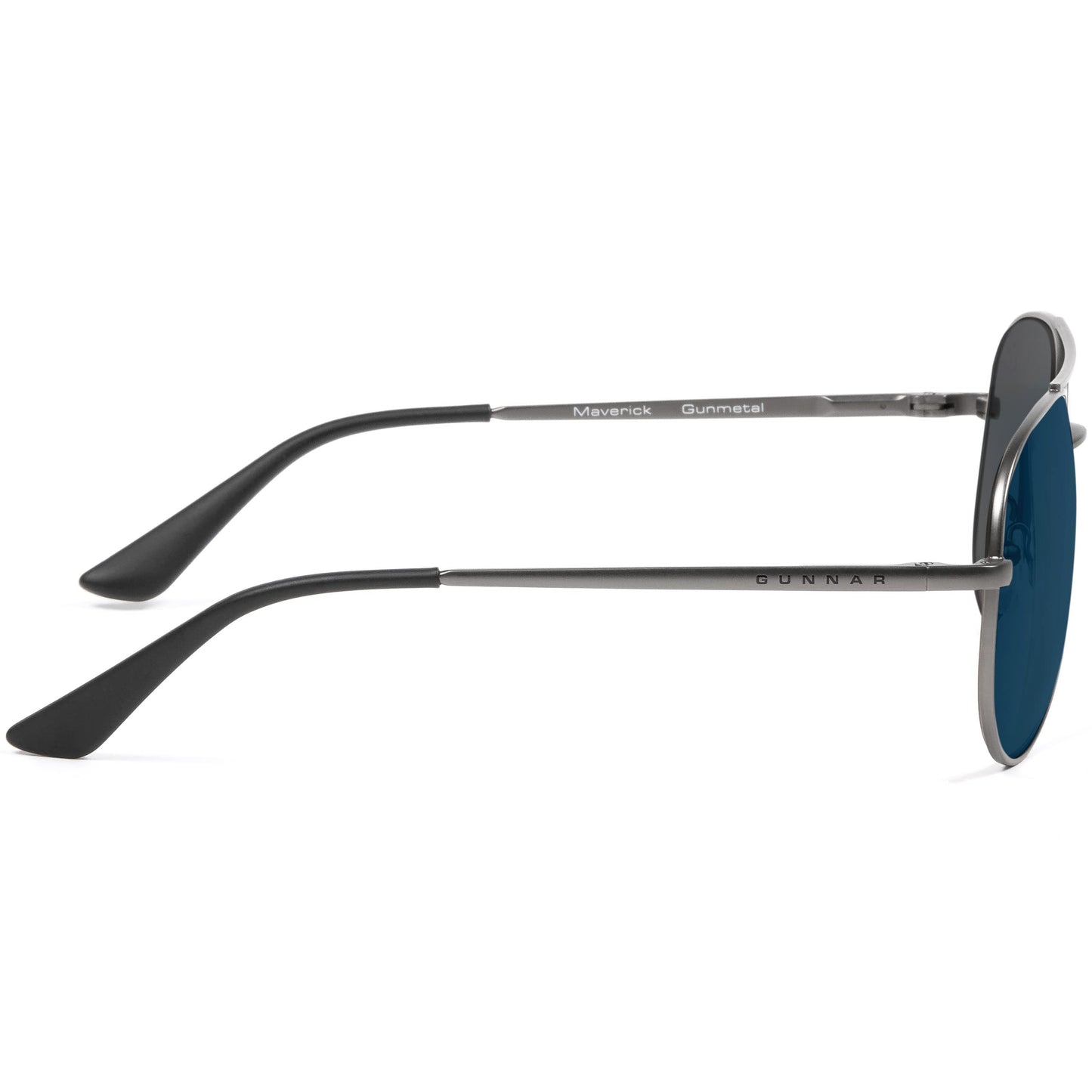 GUNNAR - Premium Gaming and Computer Glasses - Blocks 35-98% Blue Light - Maverick, Gunmetal, Sun Tint