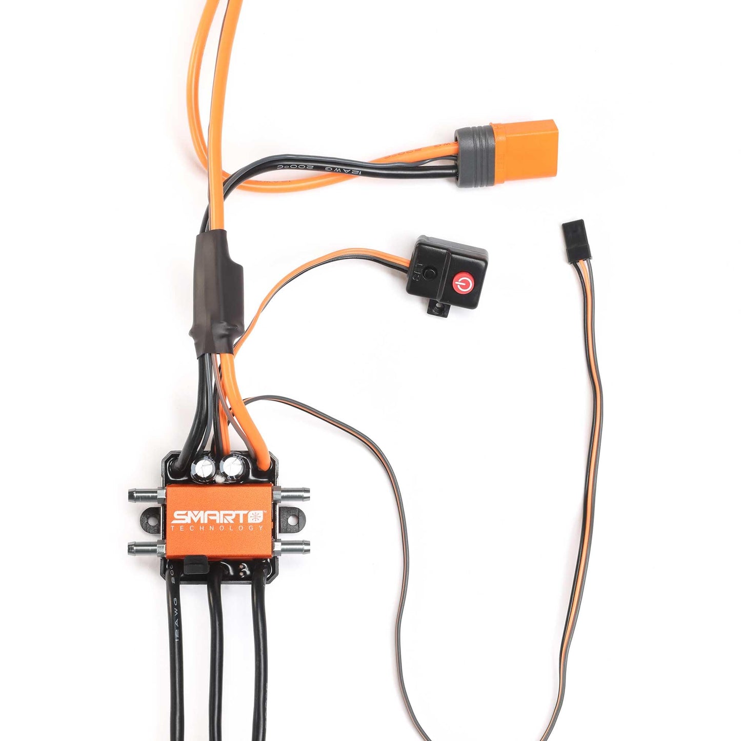 Spektrum Accessories 90 Amp Smart Brushless Marine ESC, SPMXME1060
