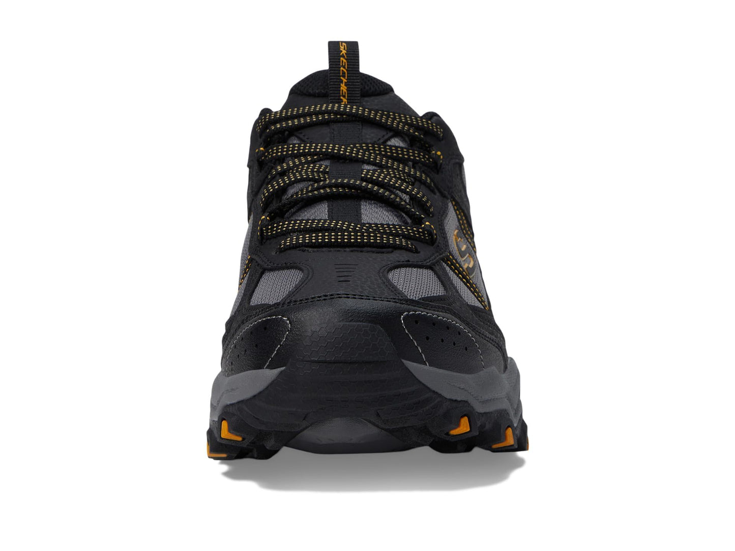 Skechers Men's Stamina at Upper Stitch, Black/Black, 14