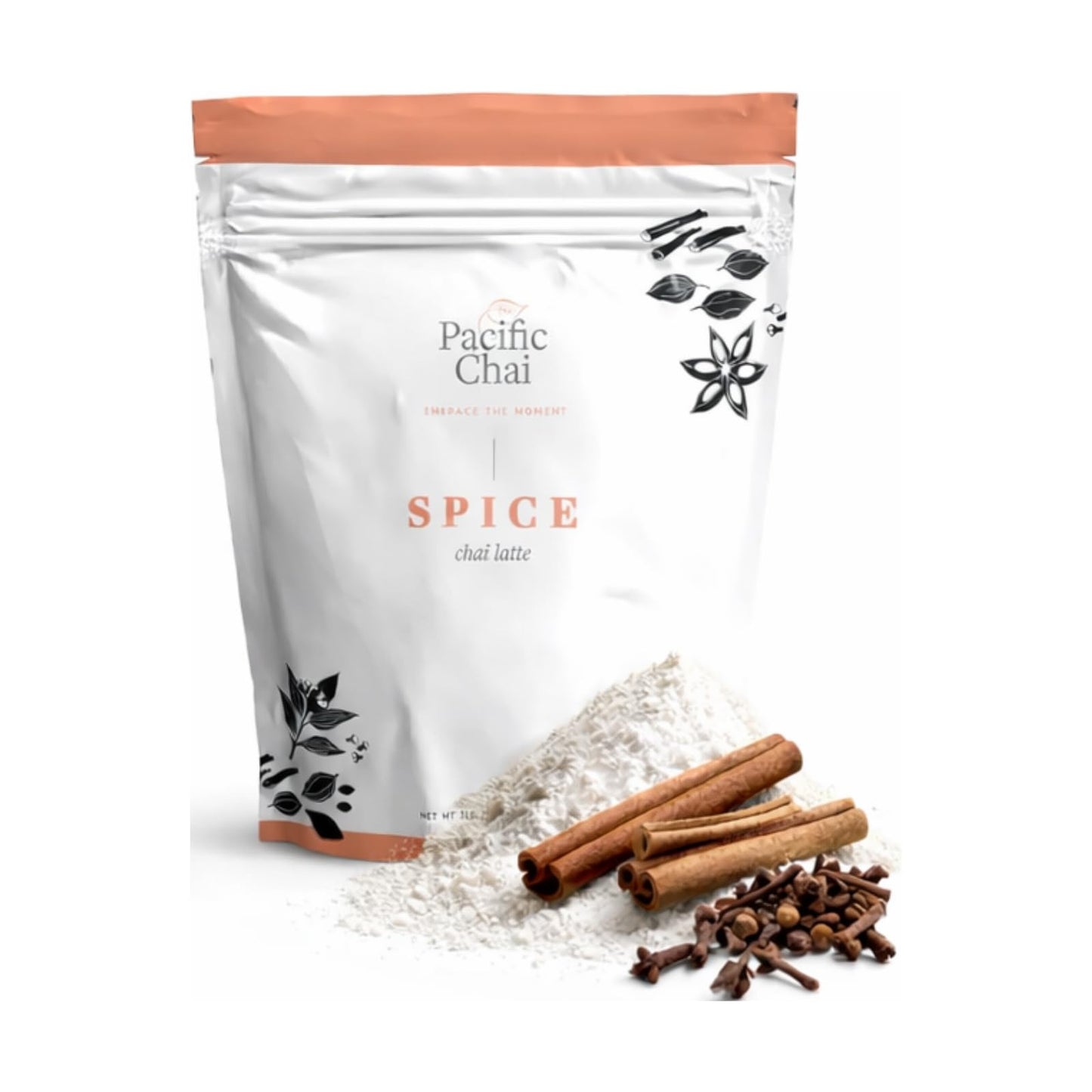 Pacific Chai Spiced Chai Latte Mix, Instant Chai Tea Latte Drink Mix, Gluten Free, Kosher Certified Powder Beverage, Café Style Chai Latte, 3 LB (Pack of 2)