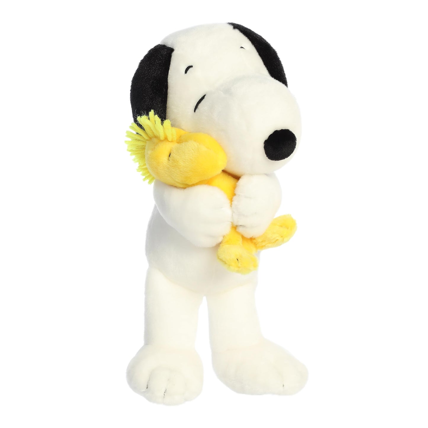Aurora® Adorable Peanuts® Big Hugs Snoopy™ & Woodstock Stuffed Animal - Officially Licensed Toys for All Snoopy Fans - Nostalgic Gift for Adults and Birthday Celebrations - 13 Inches