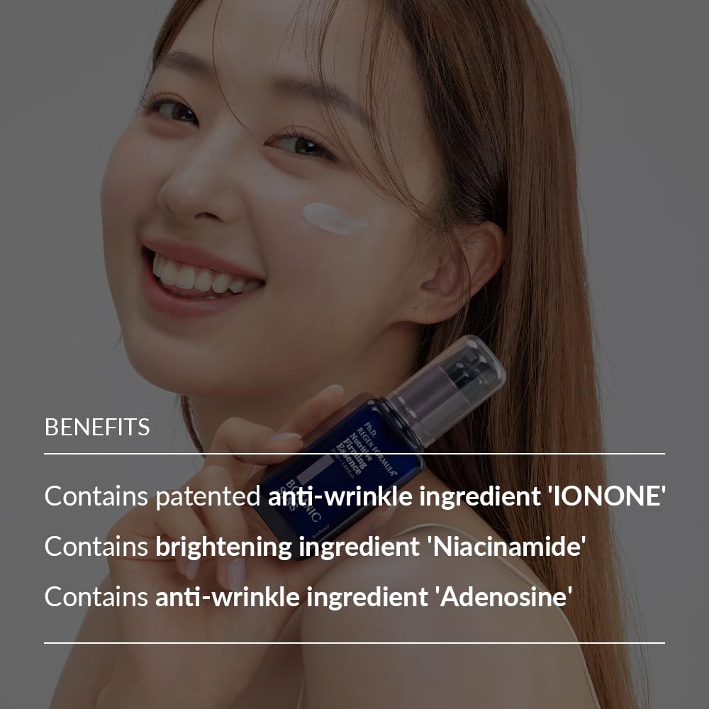Botanicsens Nutritive Firming Vegan Essence Lotion for Face & Neck, Long-Lasting Lift & Hydration, Anti-Wrinkle & Fine Lines, Skin Elasticity, Korean Skin Care 50ml, 1.69fl.oz