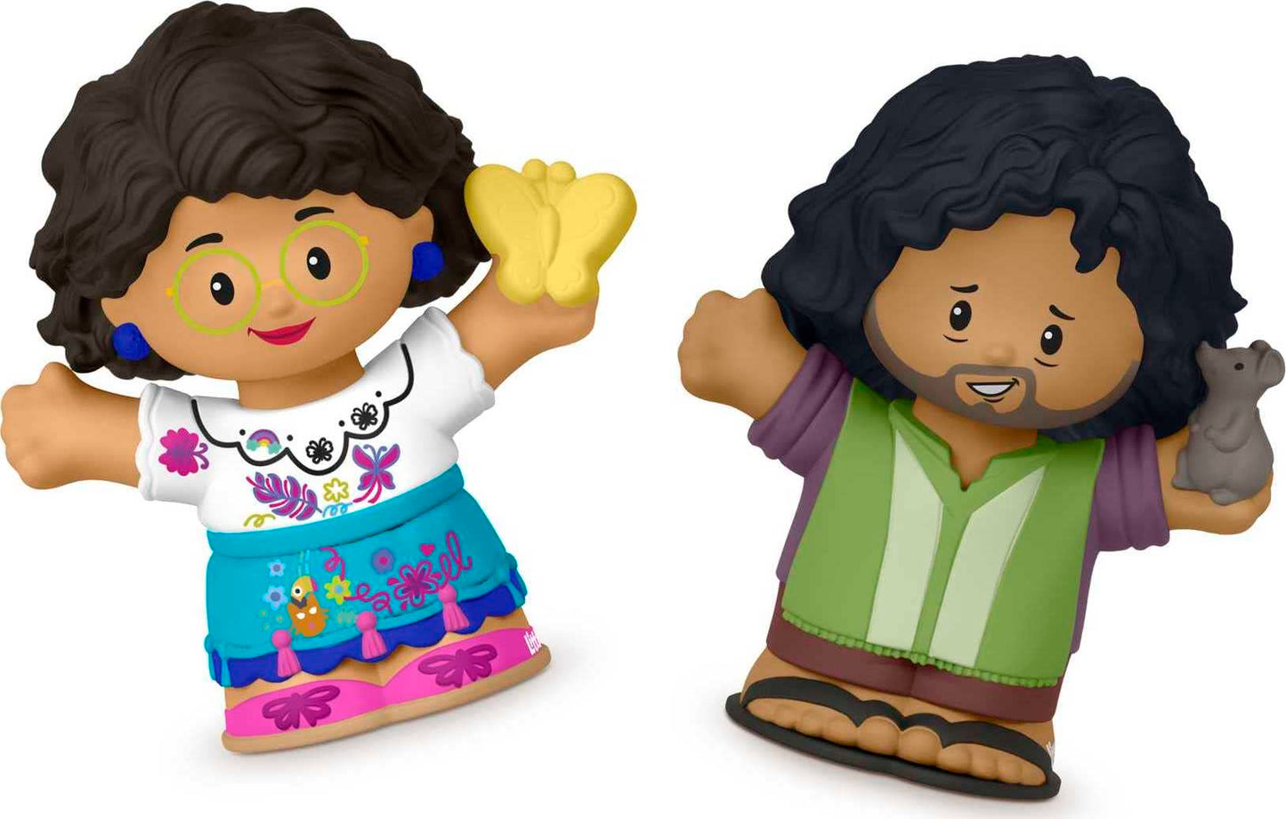 Fisher-Price Little People Toddler Toy Disney Encanto Figure Set, 7 Characters for Preschool Pretend Play Kids Ages 18+ Months
