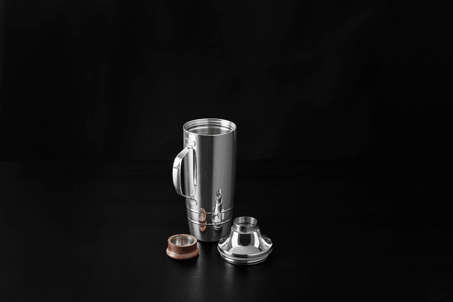 Crafthouse Signature Collection Stainless Steel, 50 Oz. Double Walled Jumbo Cocktail Shaker, Silver