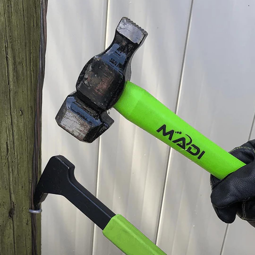 MADI Transmission Bell Separator with Staple Remover - Versatile Tool for Efficient Utility Line Maintenance and Hardware Removal | BSSR-1