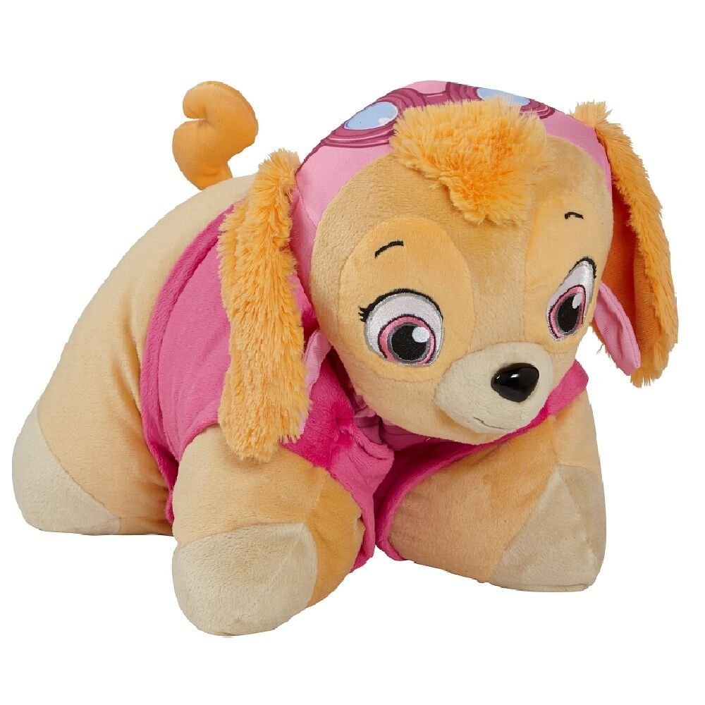Pillow Pets Helicopter Pilot Paw Patrol Skye, 16" (NIC-NS-Skye)