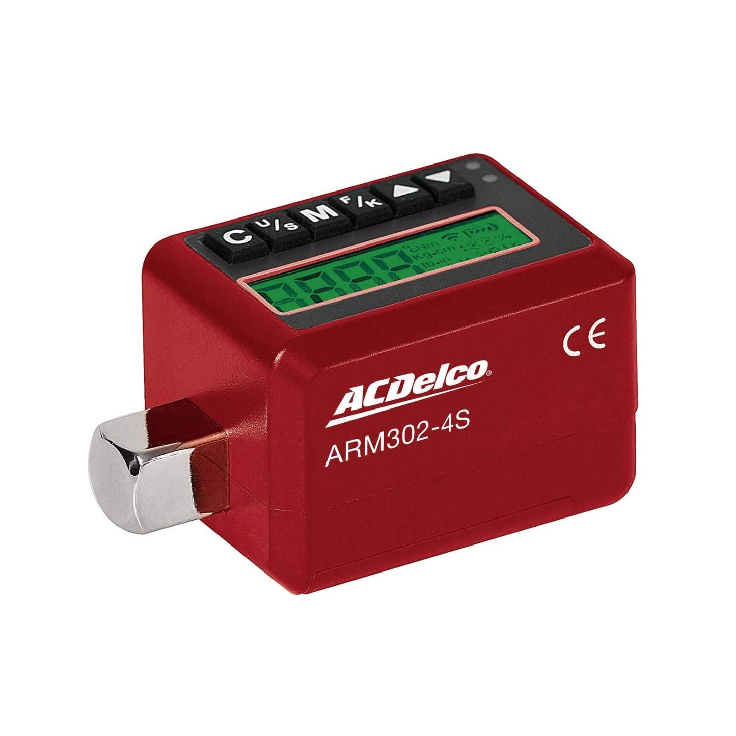 ACDelco Tools ARM302-4S 1/2 Inch Digital Torque Wrench with Buzzer and LED Flash Notification - ISO 6789 Standards with Certificate of Calibration