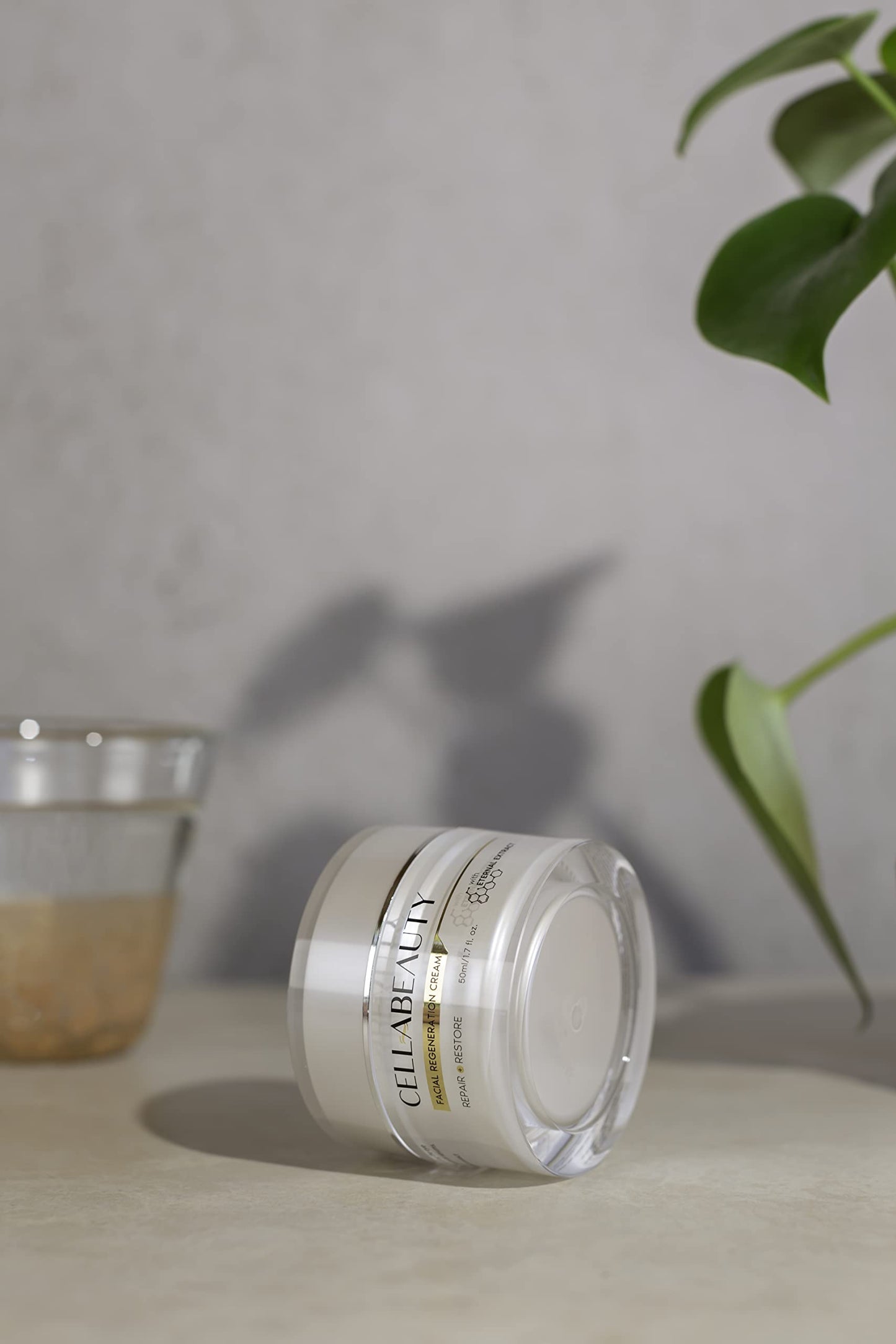 Cella Beauty Facial Regeneration Cream (30ml) Anti Aging and Skin Firming Cream For All Skin Types - Cruelty Free, Plant Based - (1.7oz)