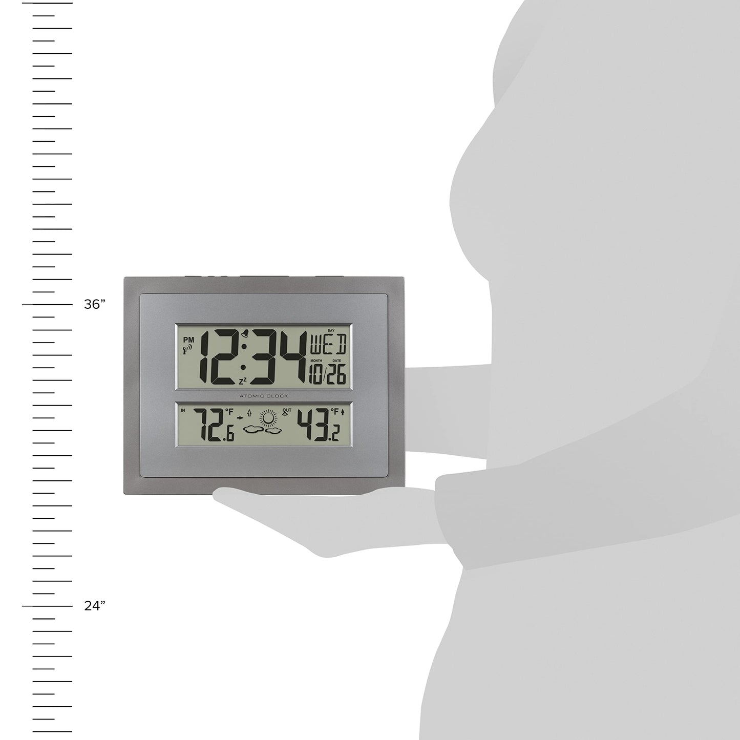 La Crosse Technology Atomic Wall/Table Clock (512-85937)