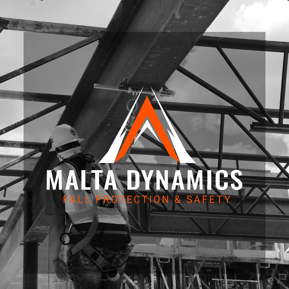 Malta Dynamics Warthog Safety Harness for Construction – Fall Protection Harness with Back D-Ring, Fall Indicators, & Chest and Leg Buckles, OSHA & ANSI Compliant (3XL)