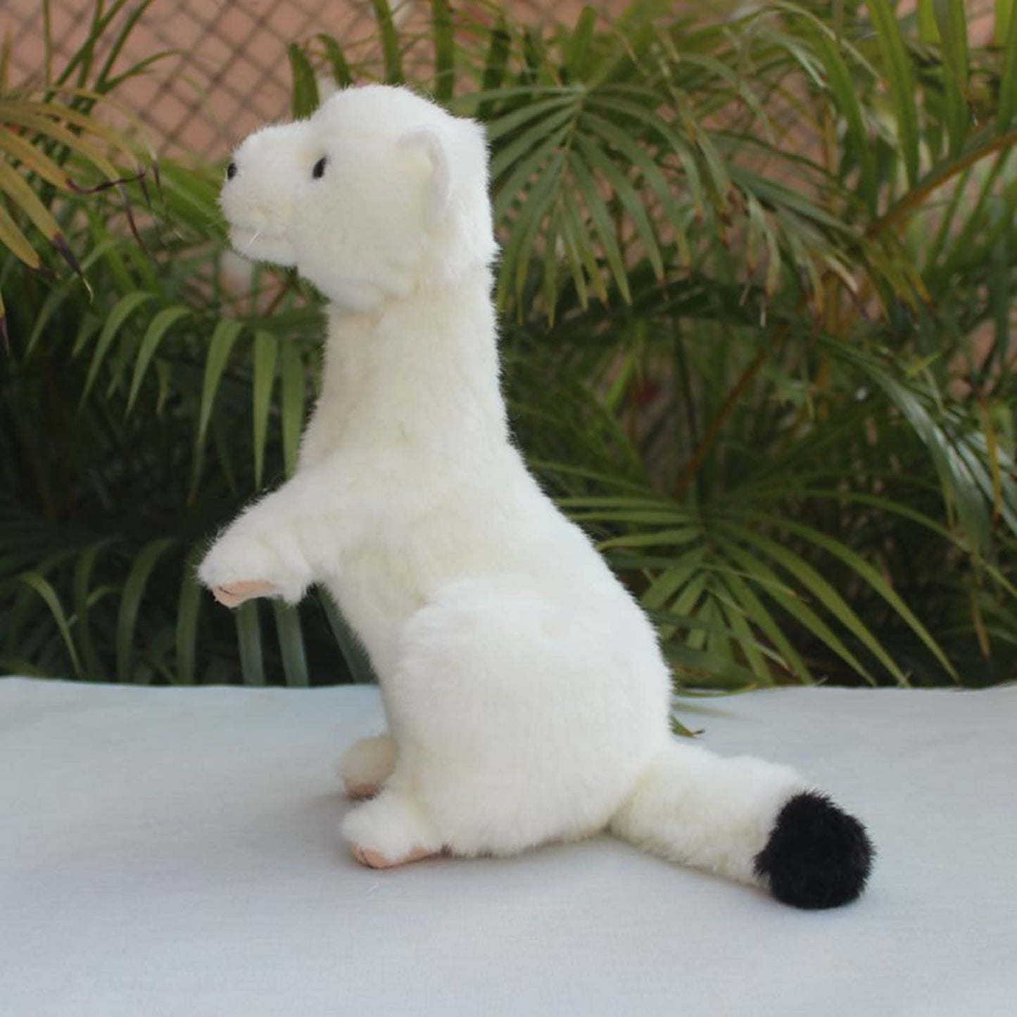 POPOTATO Ferret Stuffed Animal, Cute Stoat Plush, Soft Stuffed Meerkat Stuffed Animal Pillows Home Decor