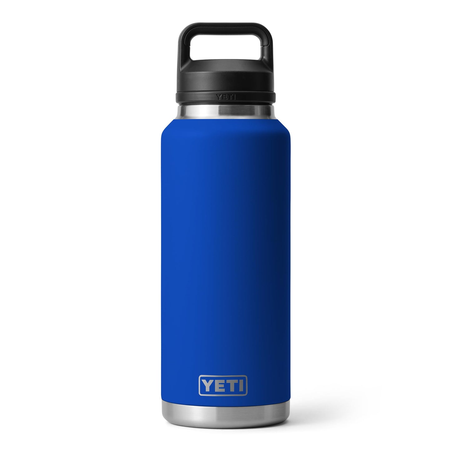 YETI Rambler 46 oz Bottle, Leakproof, Vacuum Insulated, Stainless Steel with Chug Cap, Royal Blue