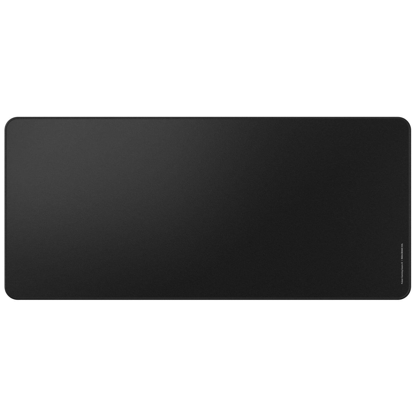 Pulsar - Parabrake XXL Esports Level Premium Gaming Mouse Pad v2 - Braking Slow Speed Pad Stitched Edge Superfine Microfiber 35 x 16in (XXL, Black)