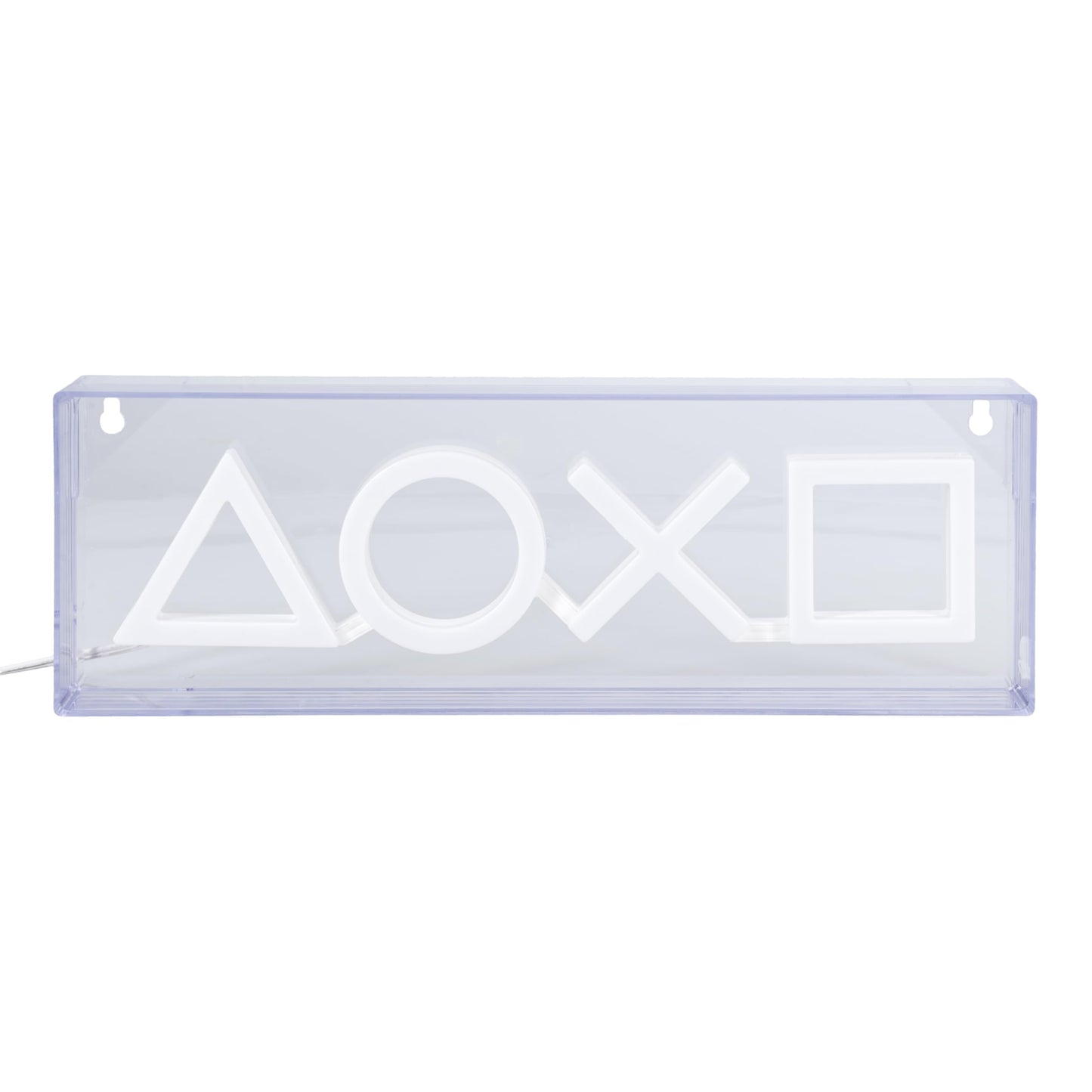 Paladone Playstation LED Neon Light - Free Standing or Wall Mountable - Game Room Accessories & Decor for Gamers