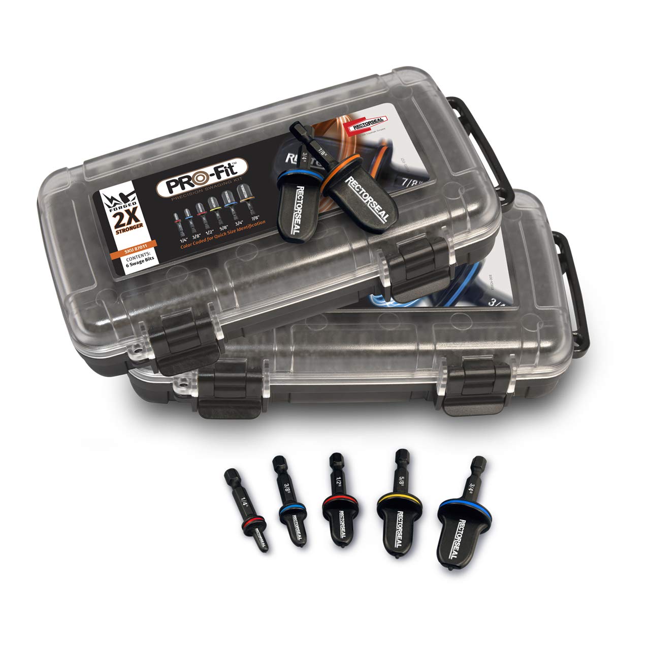 Rectorseal PRO-Fit Precision Flaring Kit, Black