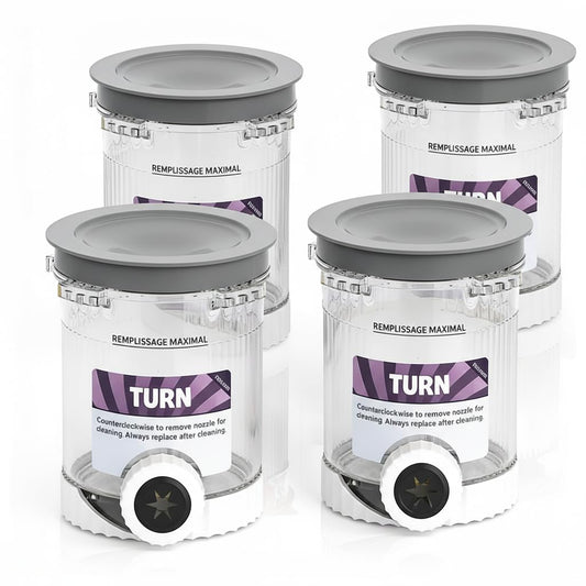 4 Pack Creami Swirl Pints and Lids for Ninja NC700 NC701 Series Accessory,16oz Creami Pint with Ice Cream Makers Compatible for Ninja Swirl Ice Cream & Soft Serve Makers BPA Free & Dishwasher Safe