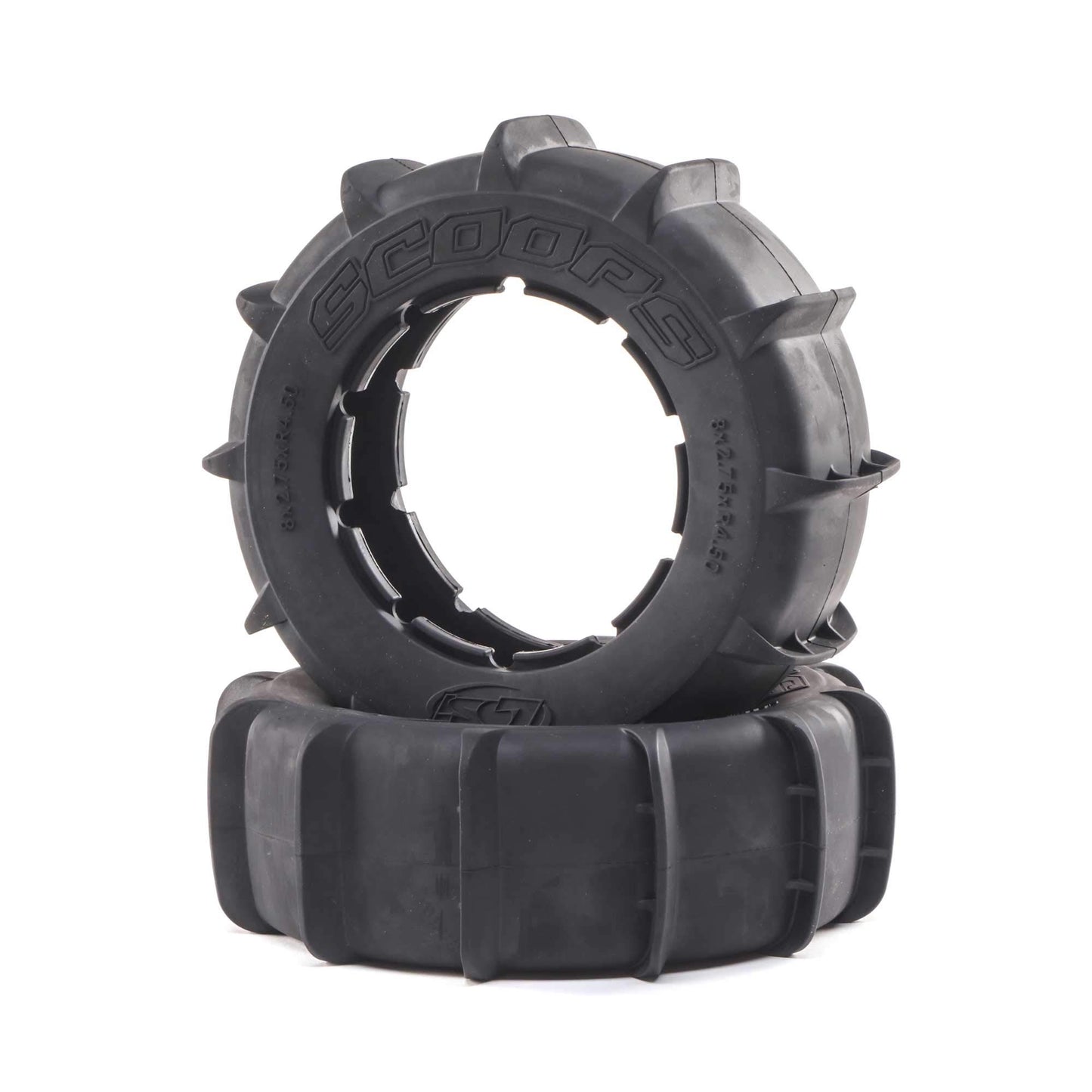 Losi Scoops Paddle Tire 2 DBXL-E 2.0 LOS45034 Electric Car/Truck Option Parts