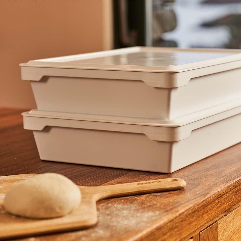 ooni Pizza Dough Proofing Box with Lid - Pizza Oven Accessories Proofing Tray - Pizza Dough Proofing Tray