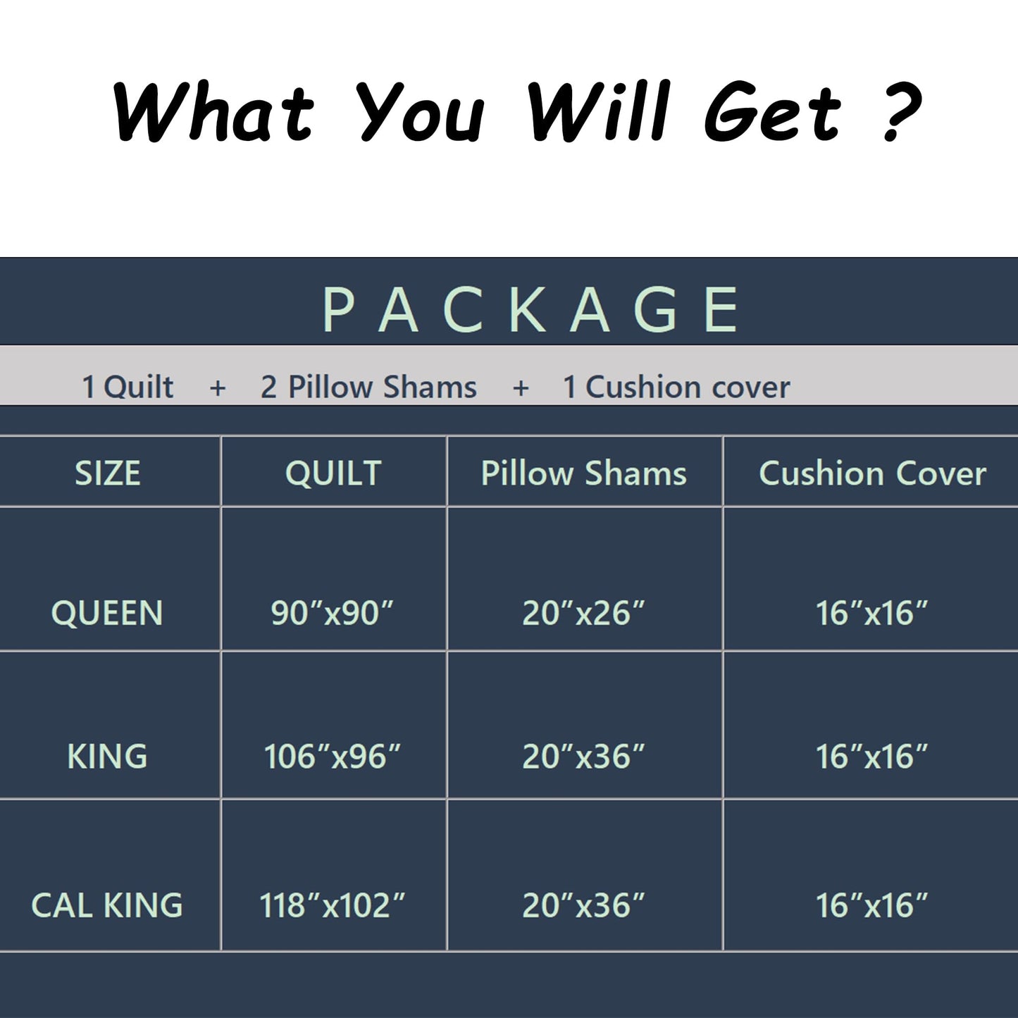 NIUDÉCOR HOME Star Patchwork Quilt Set King Size Country Comforter 100% Cotton Reversible Breathable Geometric Quilted Bedspread with 2 Pillow Shams +1 Throw Pillow Cover