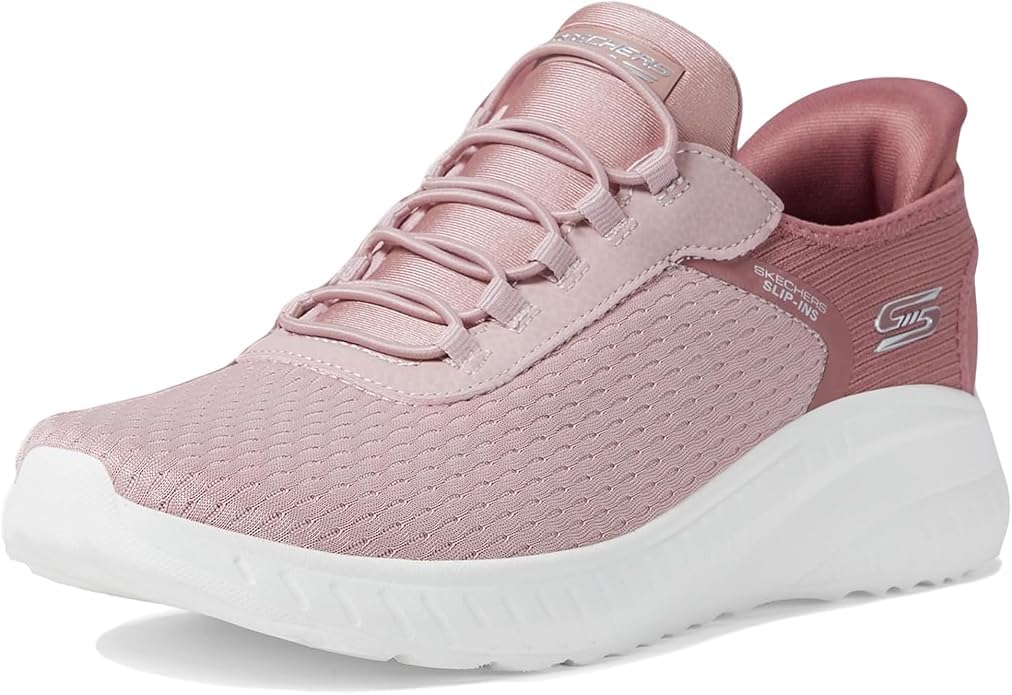 Skechers Women's Hands Free Slip-ins Bobs Squad Chaos - in Color, Blush, 8.5