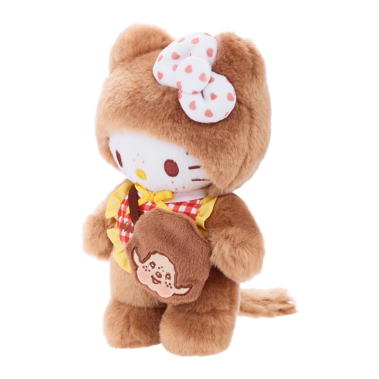 MONCHHICHI x Hello Kitty Costume Plush Doll - 8" Standing Hello Kitty