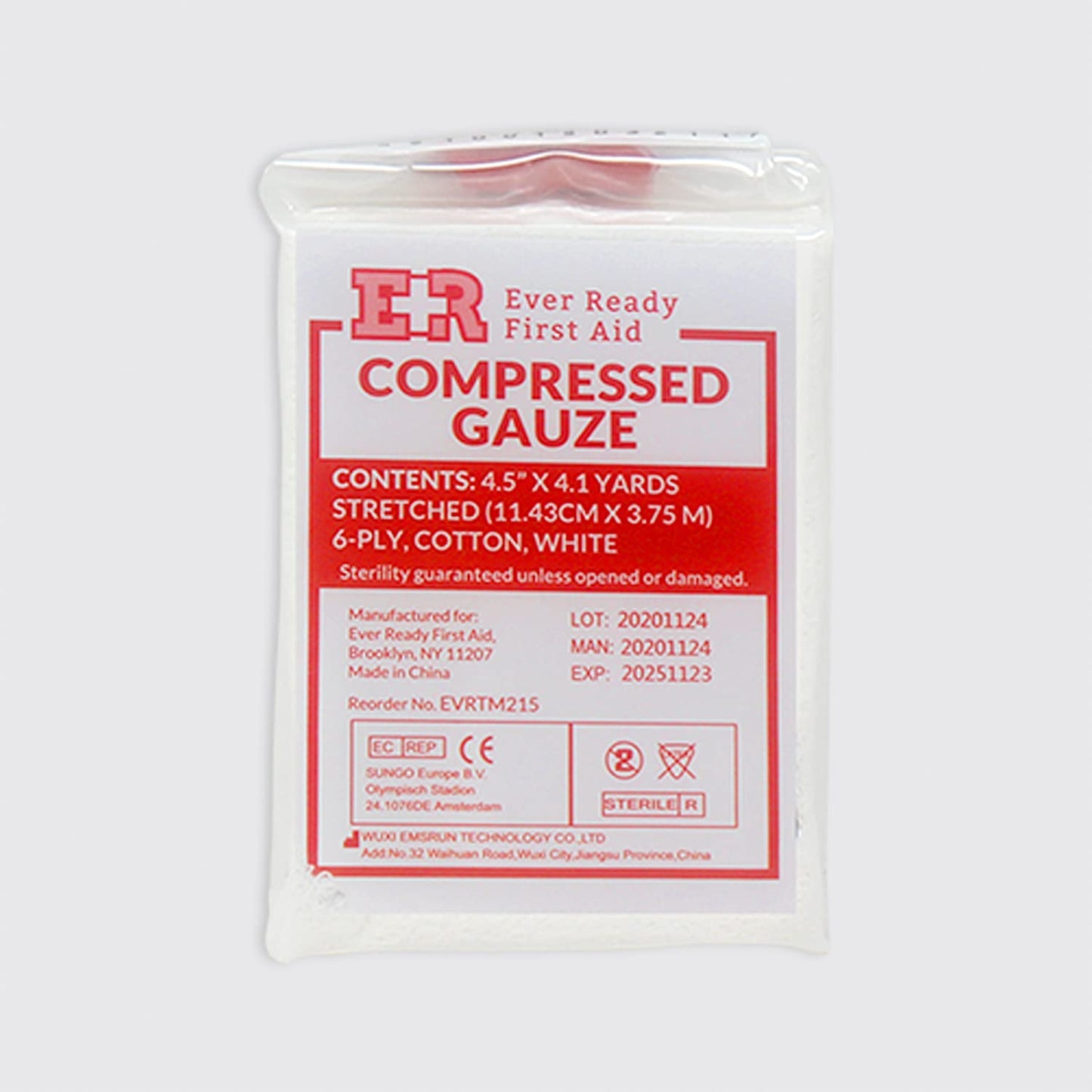 MediTac Intermediate Bleeding Control Pack Feat. SWAT-T Tourniquet, Emergency Bandage and Compressed Gauze Dressing - Intermediate