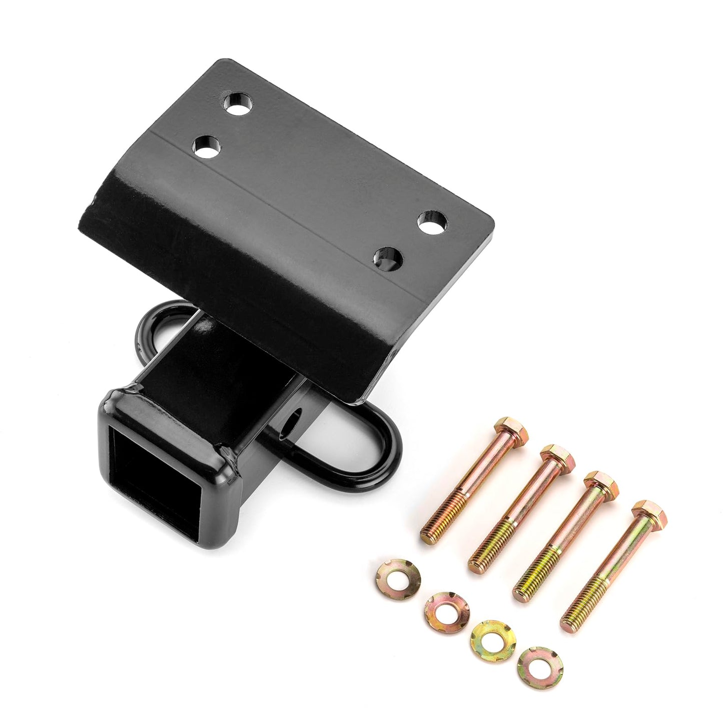 WeiSen 2" Rear Trailer Hitch Receiver Class 3 Towing Hitch Compatible with Volkswagen Tiguan 2009-2017, Black