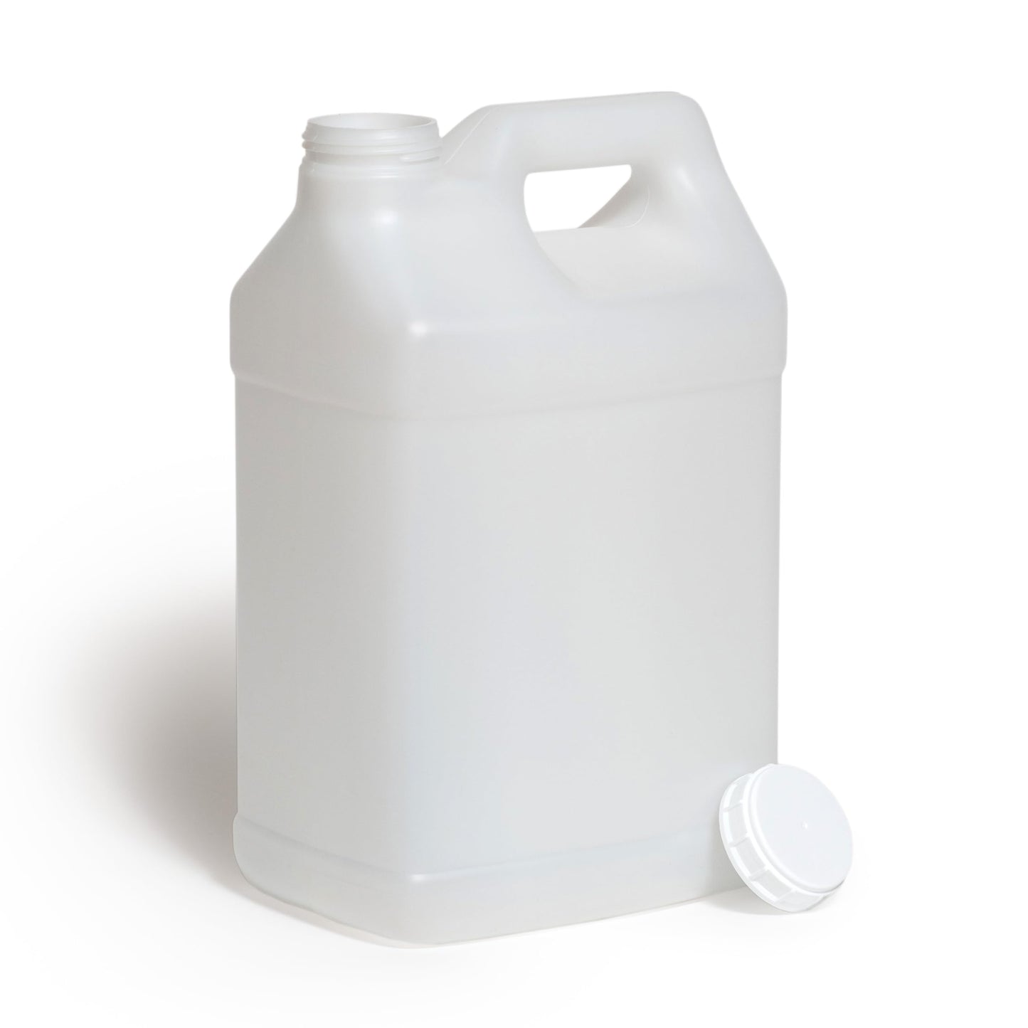 FastRack 2.5 Gallon Water Jug (Pack of 7) w/ 1 Black Rubber Cap Gripper | Reusable Plastic Jug with lid for Liquids | Heavy-Duty Water Container for Storage, Camping | BPA-Free Gallon Jugs with Lids