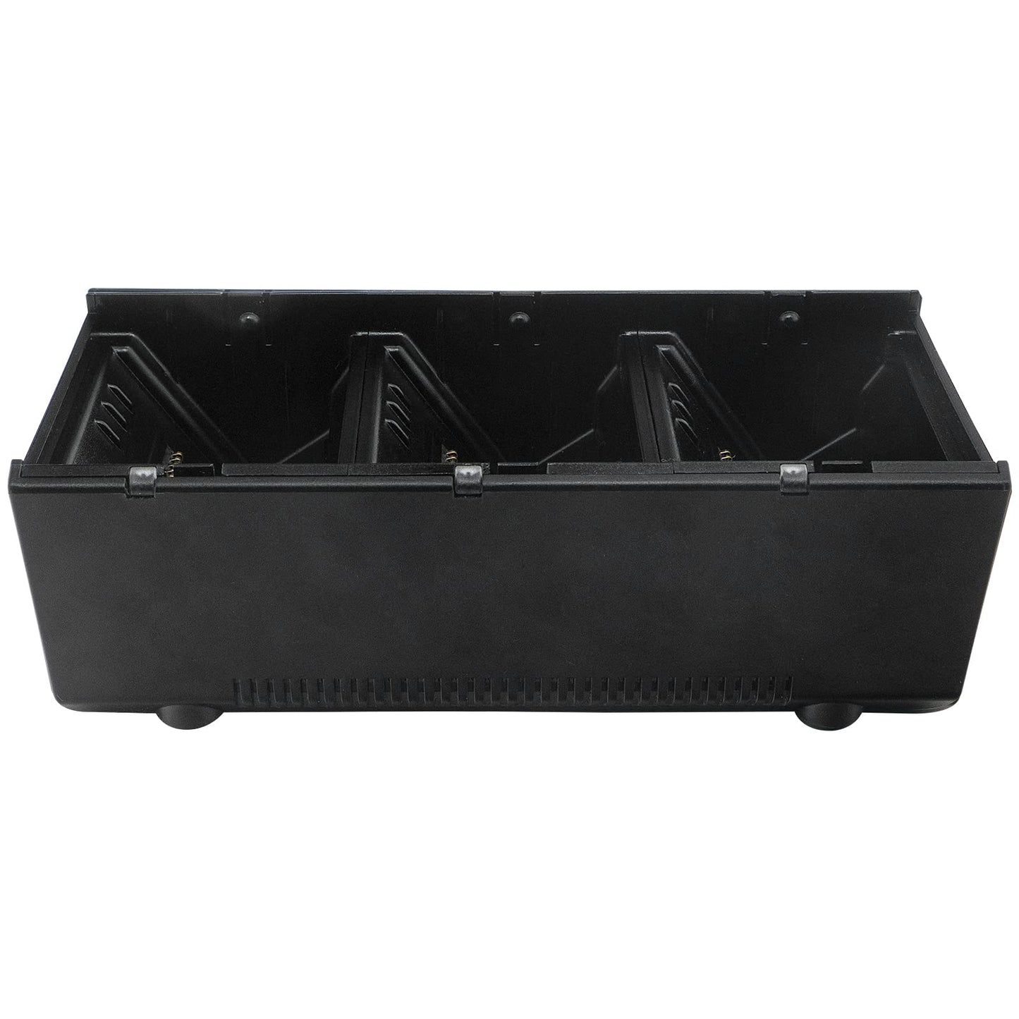 LANADO 3-Slot Battery Charging Cradle Kit for Zebra ZQ510, ZQ511, ZQ520, ZQ521, ZQ610, ZQ620, ZQ630, QLN220, QLN320, QLN420 Barcode Scanners, 12V Output, Black
