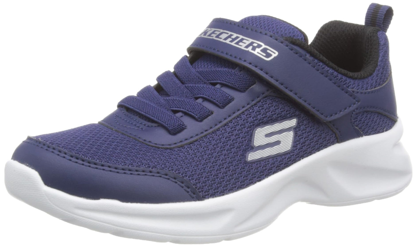 Skechers Unisex-Child Dynamatic, Navy 1, 11.5 Little Kid