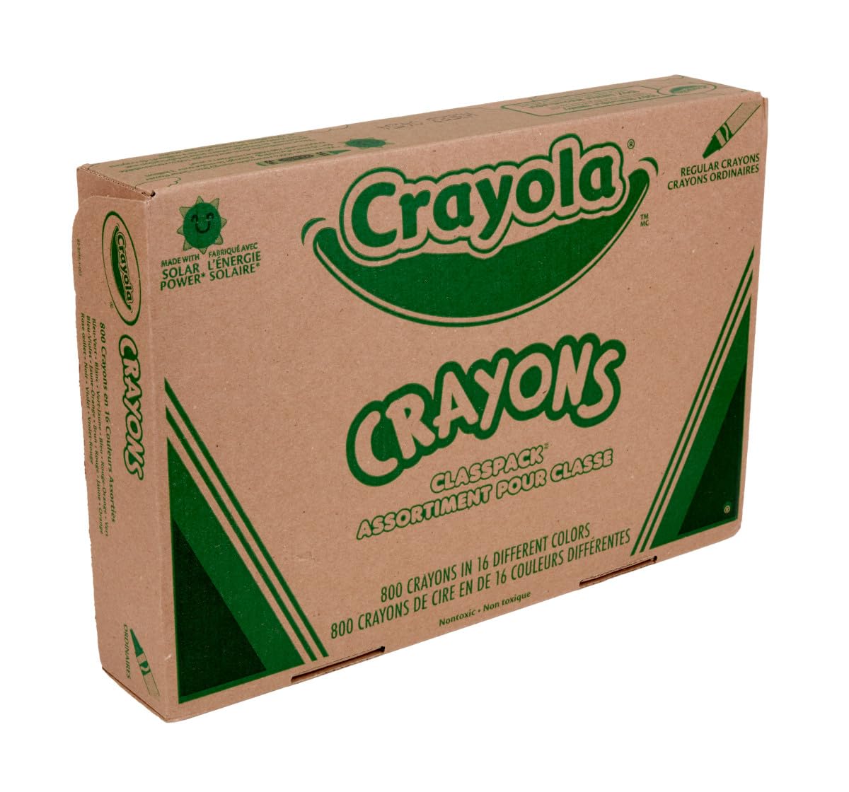 Crayola Crayon Classpack, Teacher Classroom Must Haves, Bulk Back to School Supplies, Elementary & Kindergarten Wishlist, 16 Colors (50 Each), 800 Ct