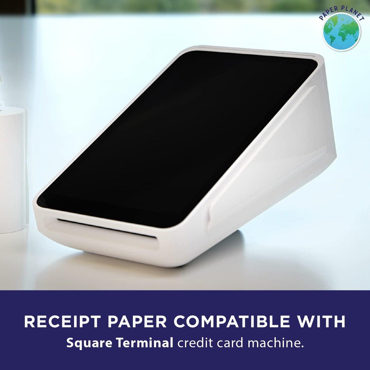 Thermal Receipt Printer Paper for Square Terminal by Paper Planet | 30 Rolls | SPD2-01