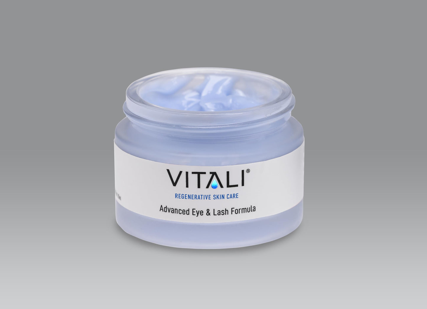 Vitali Advanced Eye & Lash Formula: Premium Age Reducing Copper Peptide Skincare for Longer Lashes and Fuller Eyebrows, Reduces Dark Circles and Puffy Eyes - 2 oz.