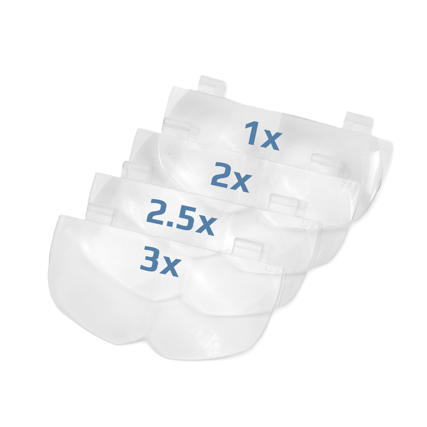 Carson Pro Series MagniVisor Deluxe Head-Worn LED Lighted Magnifier with 4 Different Lenses (1.5x, 2x, 2.5x, 3x) (CP-60)