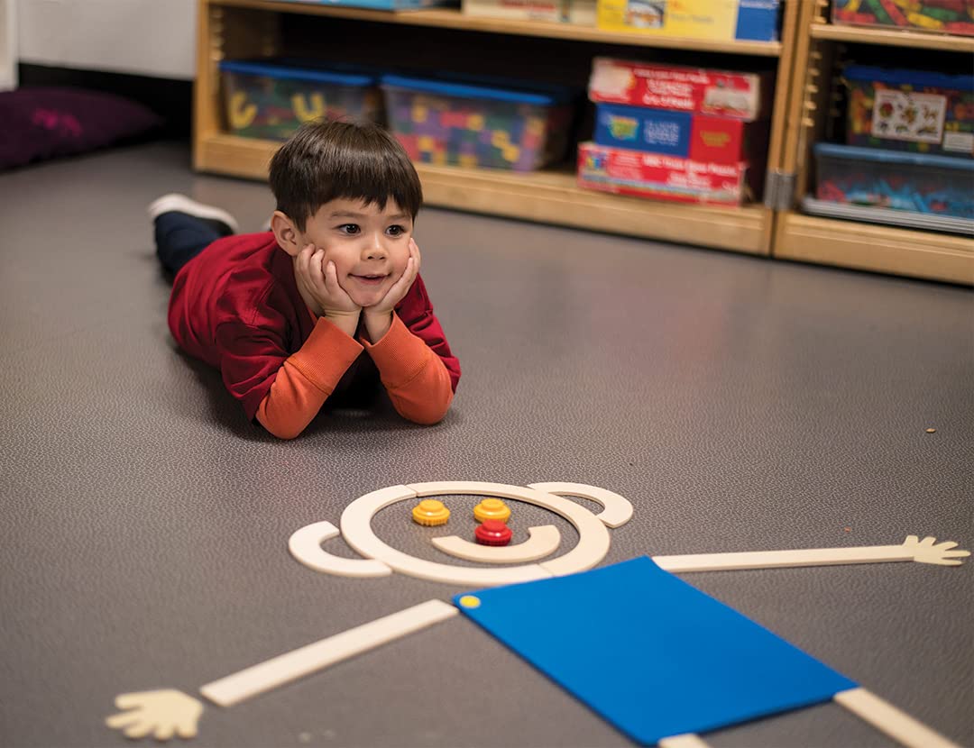 Learning Without Tears Build Mat Man Kit, Age 5+,Kindergarten+, Handwriting Without Tears,Wood Letter Pieces,Sing Along CD, Poster, Mat Man hands, School & Home, Tutor, Sensory & Motor Skills, Sensory