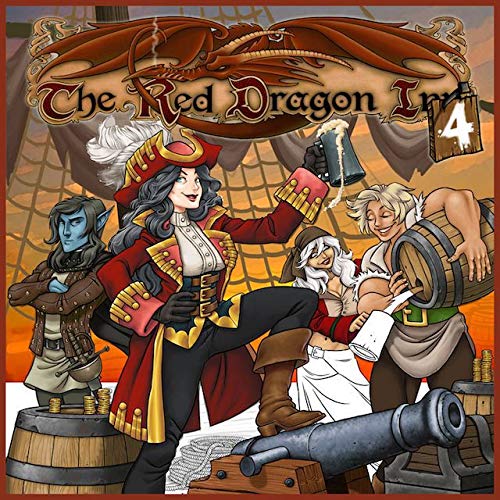 Slugfest Games The Red Dragon Inn 4 Strategy Boxed Board Game Ages 13 & Up (SFG014)