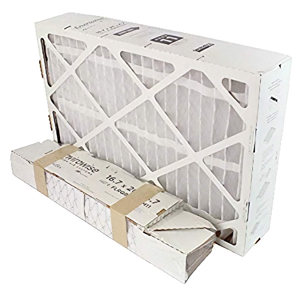 PLESIU 2-Pack MERV 11, OEM Trane FLRQB5FR17M11 TFM175B0FR0 - QuikBox Replacement Media Filter 16.7" x 26" x 4.7"