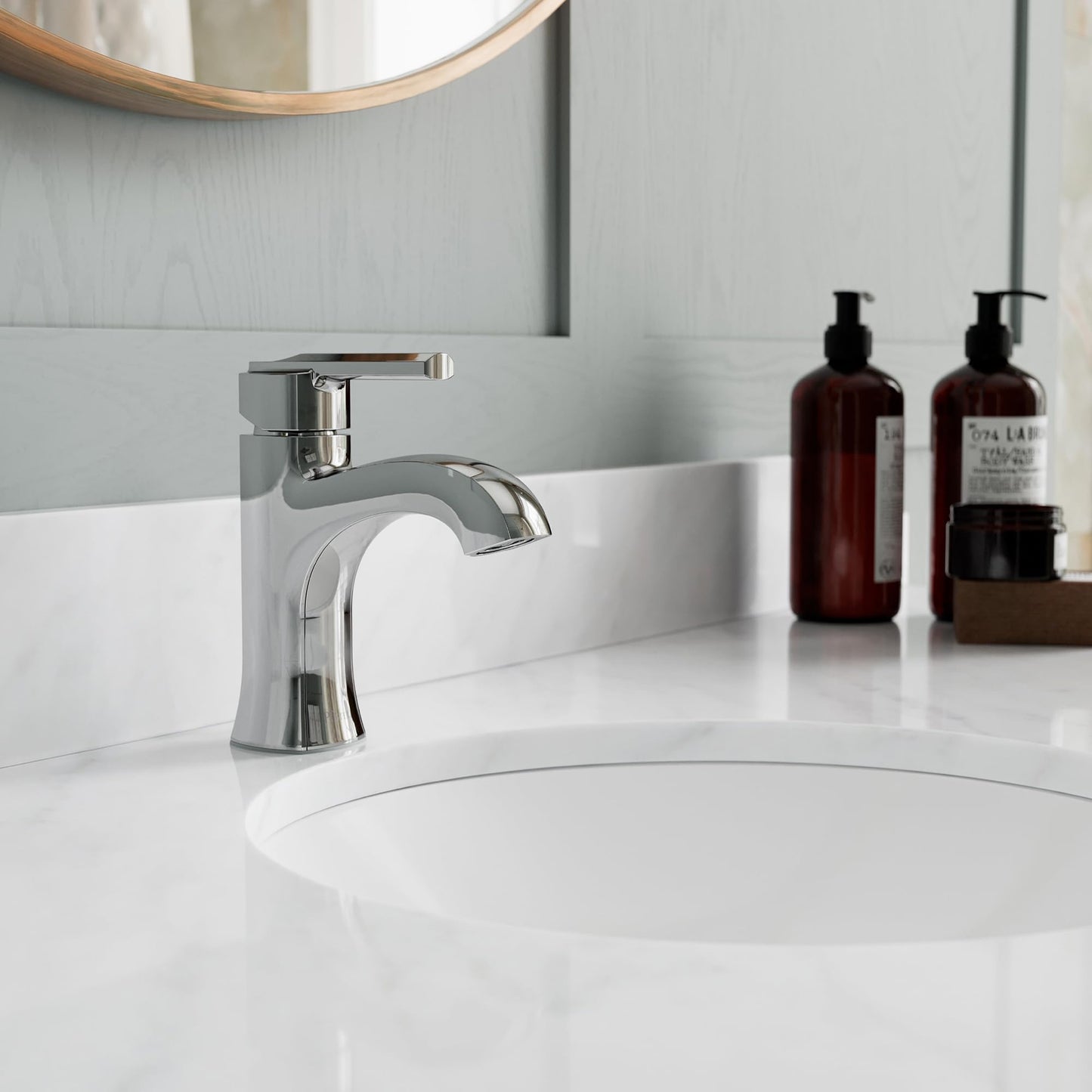Pfister Vaneri Single Control Lavatory Faucet in Polished Chrome