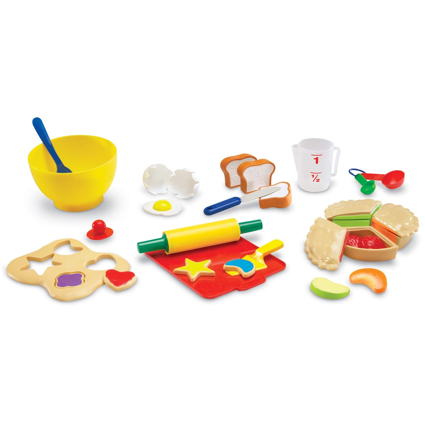 Learning Resources LER9056 Pretend & Play Bakery Set, Pretend Bakery, Imaginative Play, 31 Pieces, Ages 3+