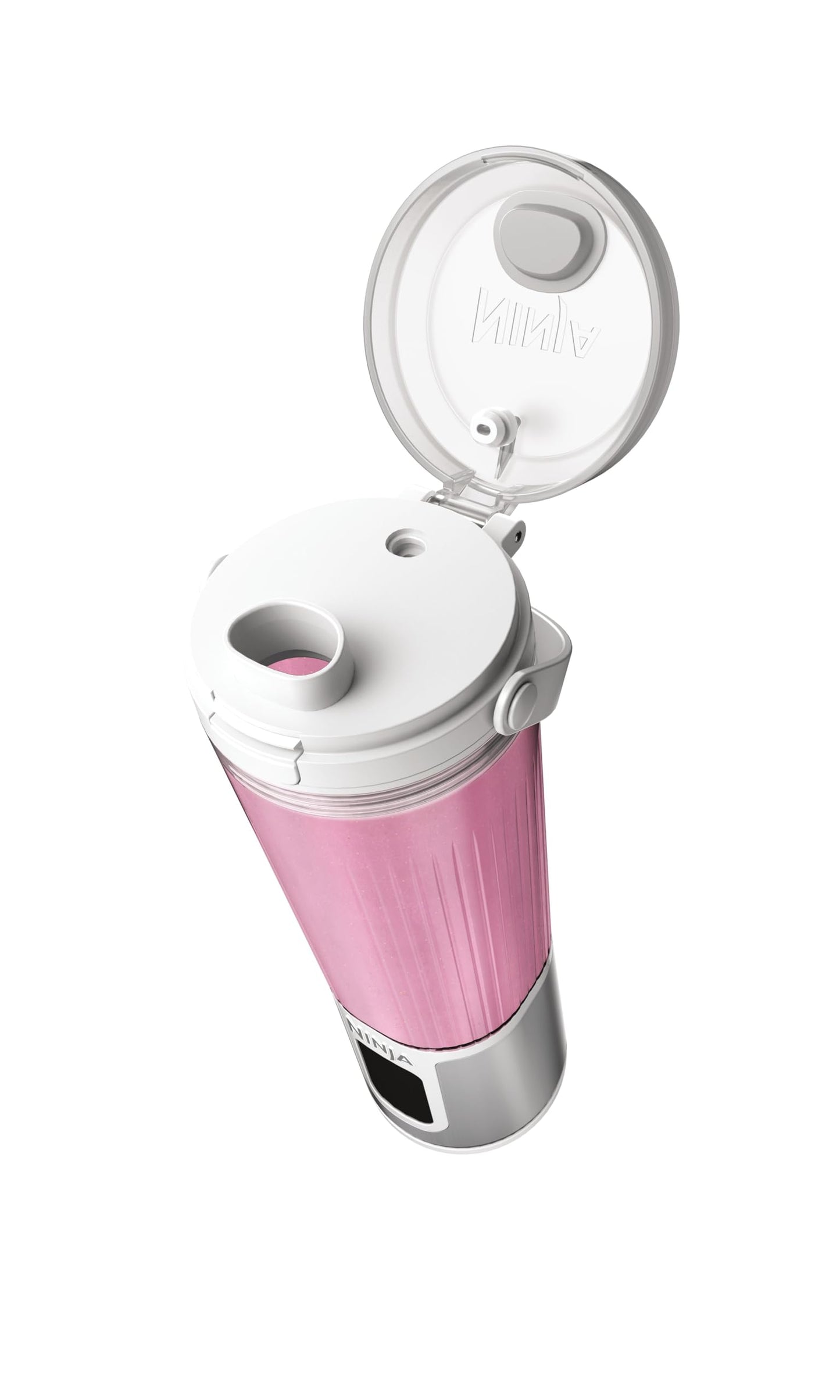 Ninja BC151WH Blast Portable Blender, Cordless, 18oz. Vessel, Personal Blender-for Shakes & Smoothies, BPA Free, Leakproof-Lid & Sip Spout, USB-C Rechargeable, Dishwasher Safe Parts, White