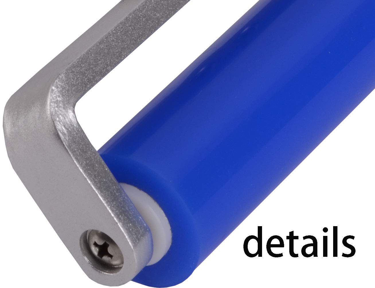 4-20 inch Glue Silicone Rubber Pasting Tacky Soft Roller Record Cleaner Squeegee Wheel Anti-Static Sticky Dust Collection for Film Application Craft Project Particle Remove Electronic Industry (12")