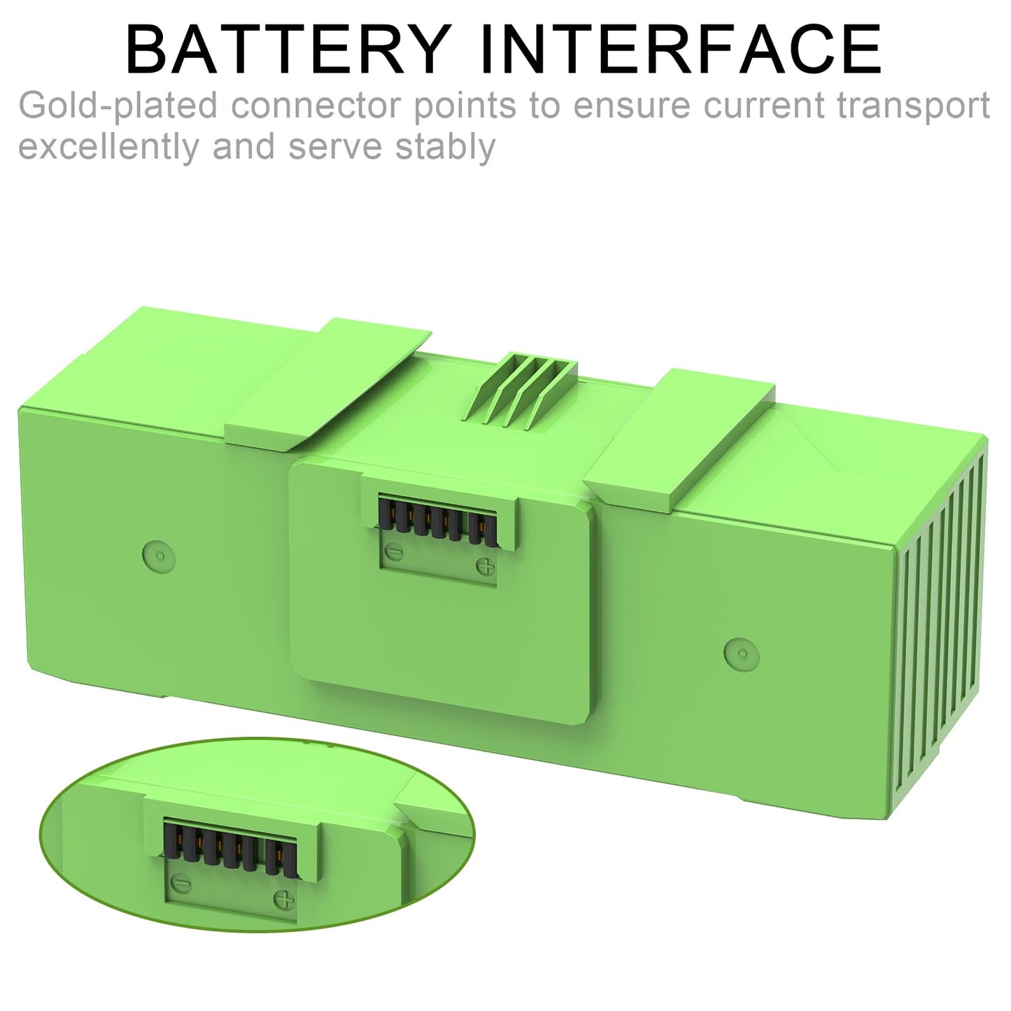 Dentsing ABL-F 75Wh Battery for iRobot Roomba i7 i7+ j7 j7+ 7158 7150 7550 7558 i3 i3+ 3150 i4 i4+ 4150 i8 and e5 e6 e5150 e6198 Replacement Battery for Roomba i & e & j Series 5200mAh