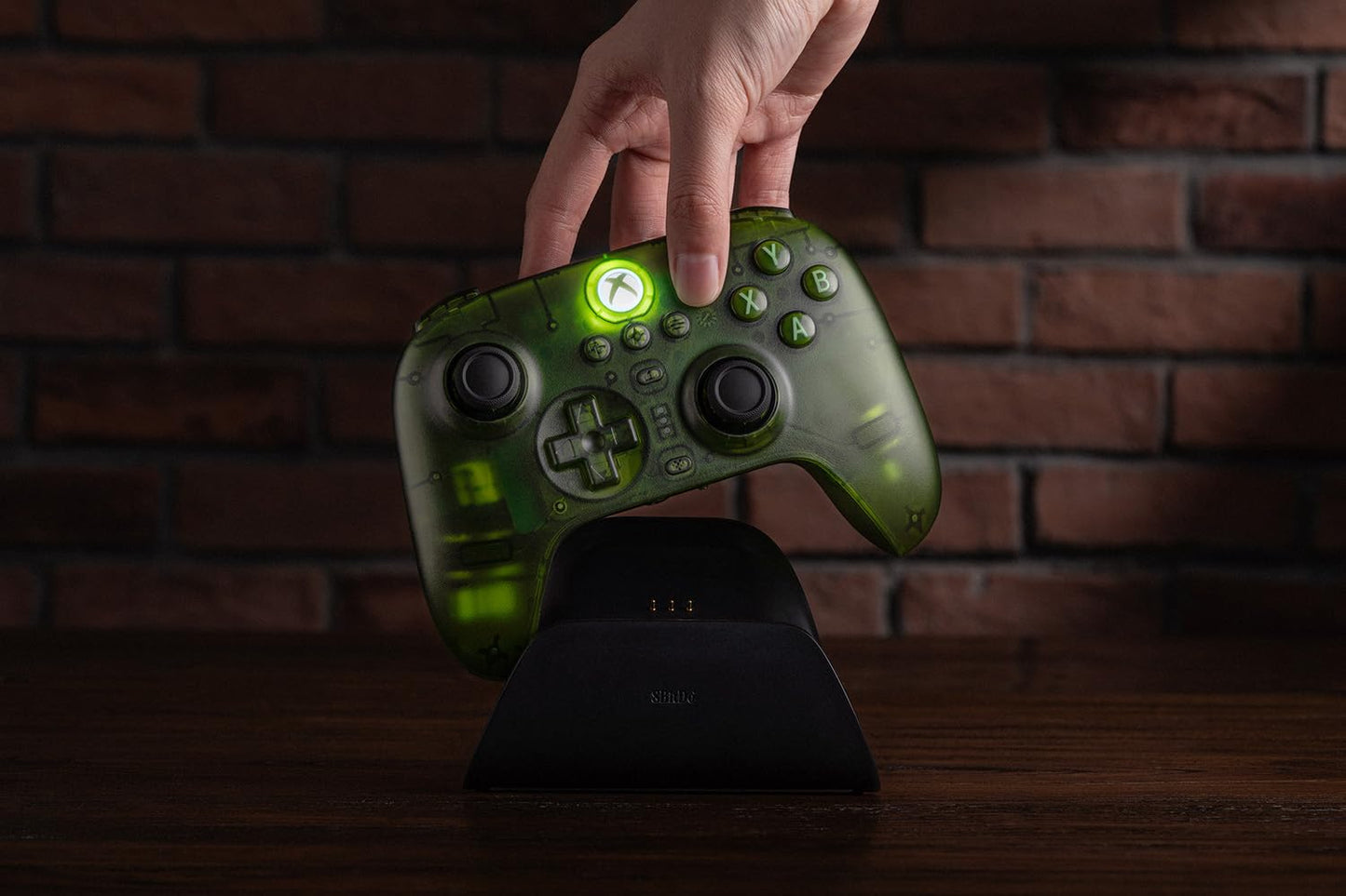 8Bitdo Ultimate 3-Mode Controller, Hall Effect Joysticks, Pro Back Buttons, Wired Only for Xbox Series X|S & Xbox One, Compatibility with Apple, Windows & Android, Officially Licensed (Jade)