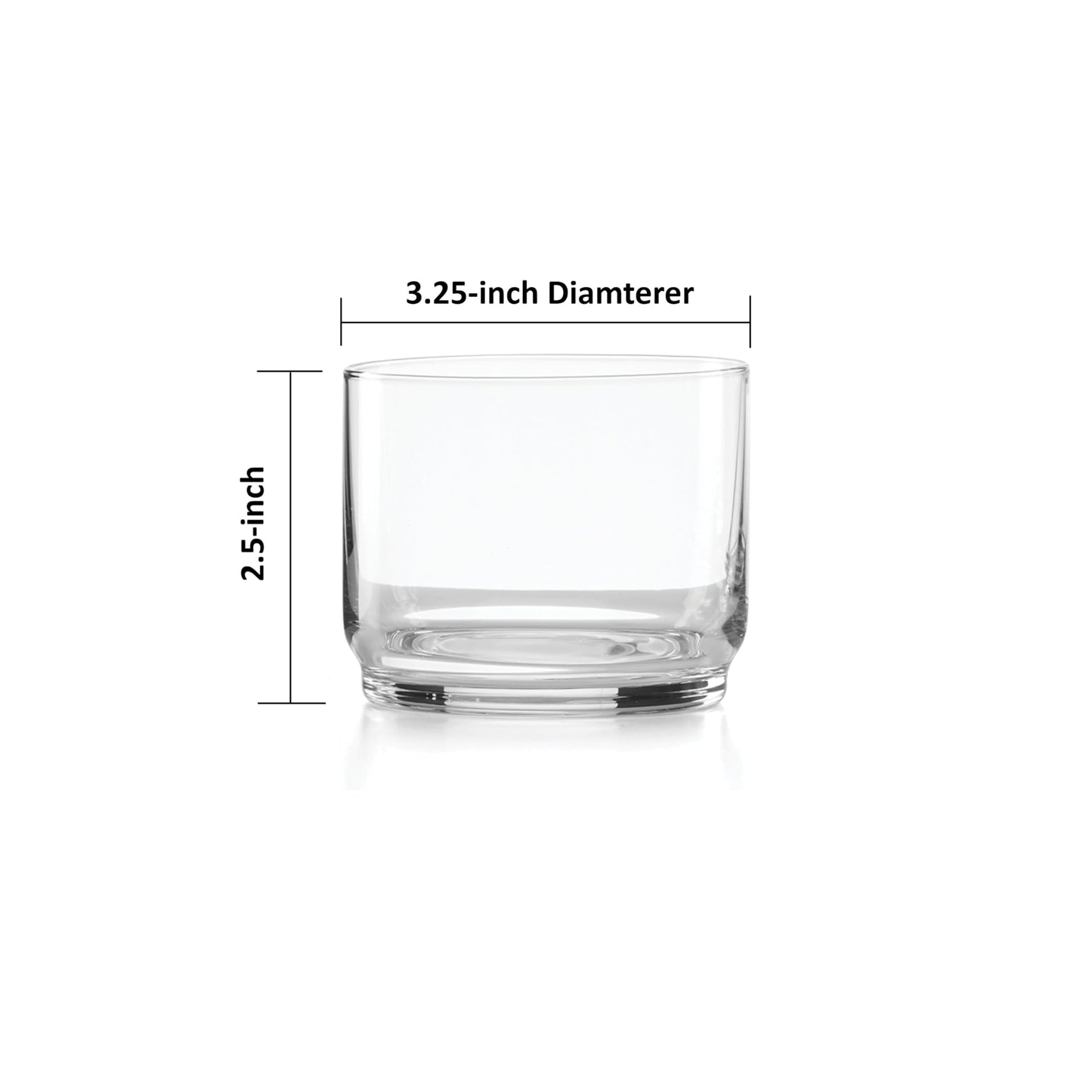 Lenox Tuscany Classics Stackable 6-Piece Short Glasses